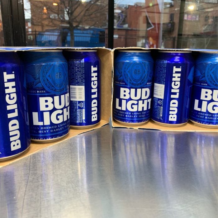 Bud Light 6 Pack (12 oz cans) – Pizza di Joey